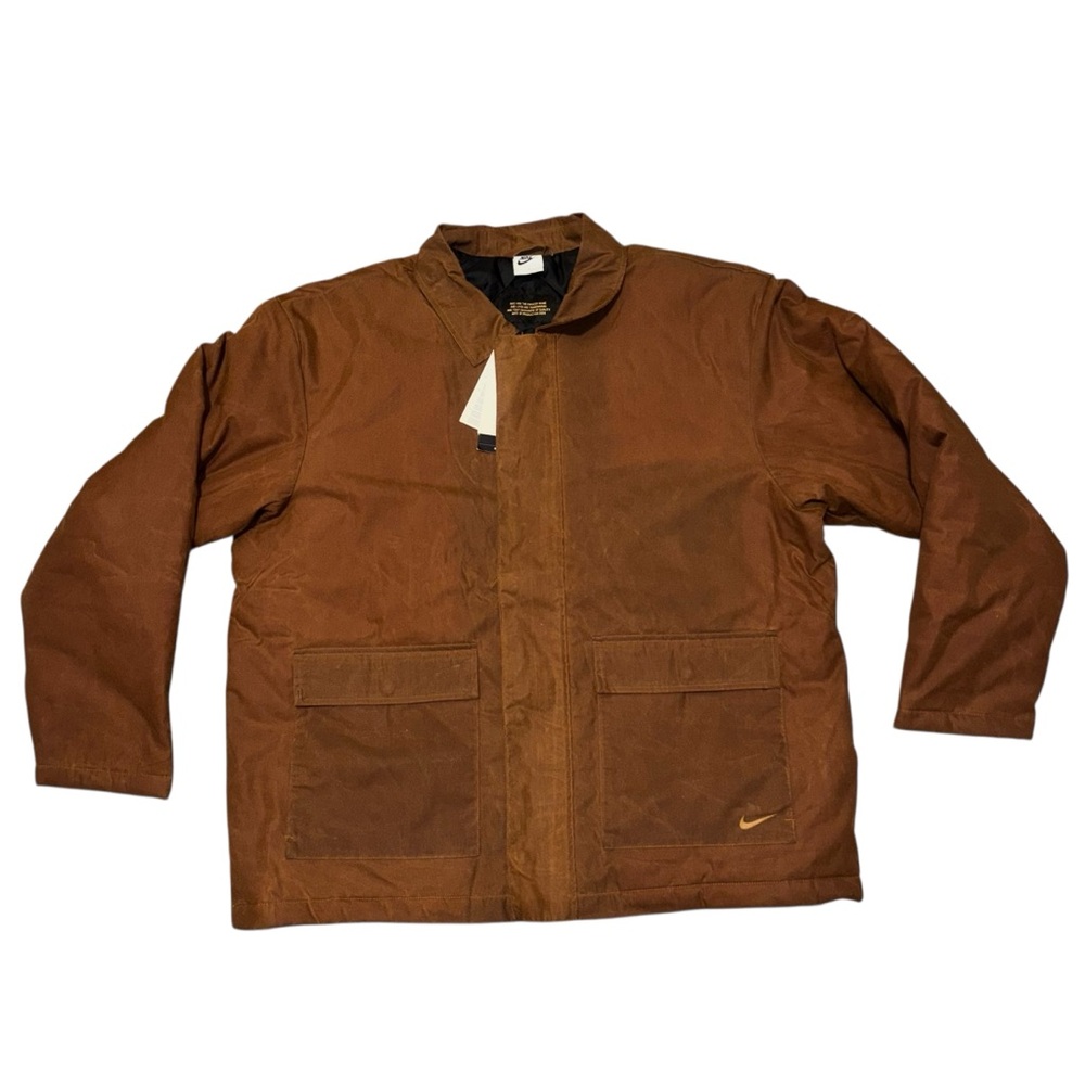 Nike Men’s Waxed Canvas Work Jacket Fn3130-281 Men’s NWT $275 MSRP